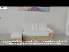 160Modern Design Fabric 3 Seater Sofa Storage Space for Living Room