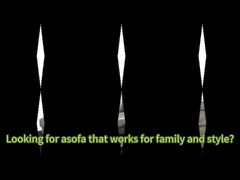 2395Spacious Beige Leather Sectional: Comfort & Style – Must - Have for Contemporary Spaces