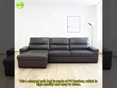 6006 L shape Sofa Bed With Mattress